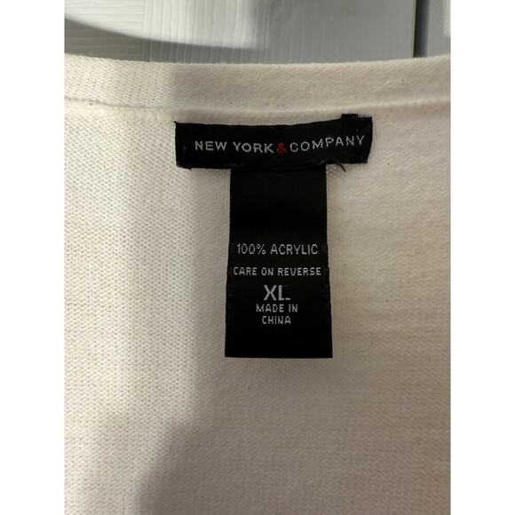 New York & Company Multicolored Women's XL Sweater Y2K - Picture 2 of 4